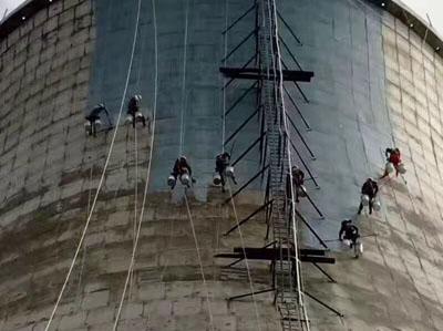 煙囪新建過程中現(xiàn)場(chǎng)安全管理措施內(nèi)容？