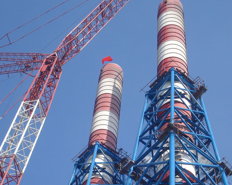 煙囪防腐施工的時候如何保證施工安全？