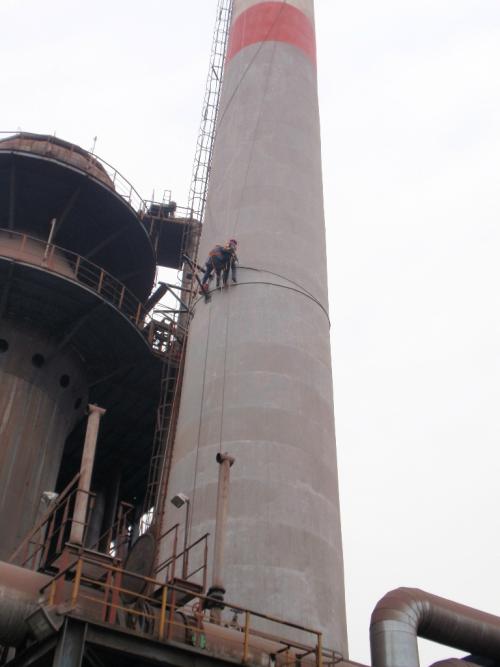 煙囪防腐施工怎么避免滲漏問題？